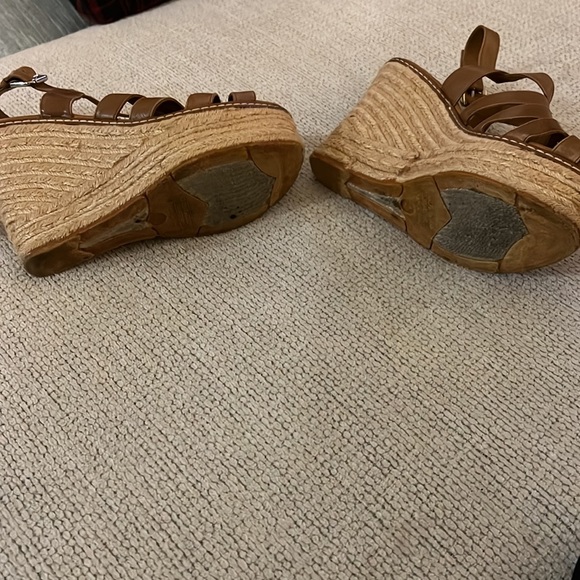 Ralph Lauren Summer Wedges 8.5 - Picture 5 of 6